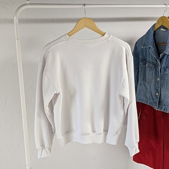 Official Licensed I ❤️ NY Crewneck Sweater White - Picture 2 of 6